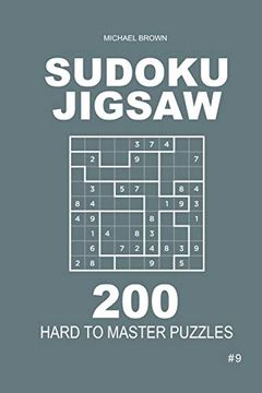 portada Sudoku Jigsaw - 200 Hard to Master Puzzles 9x9 (Volume 9) (en Inglés)