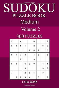 portada 300 Medium Sudoku Puzzle Book (en Inglés)
