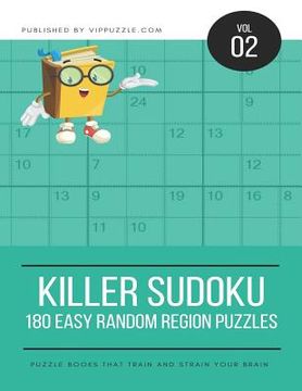 portada Killer Sudoku - 180 Easy Random Region Puzzles (en Inglés)