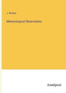 portada Meteorological Observations (en Inglés)
