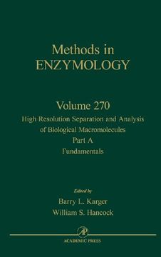 portada High Resolution Separation and Analysis of Biological Macromolecules, Part a: Fundamentals (en Inglés)