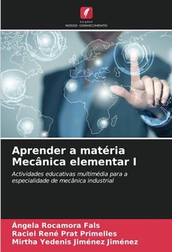 portada Aprender a Matéria Mecânica Elementar i: Actividades Educativas Multimédia Para a Especialidade de Mecânica Industrial