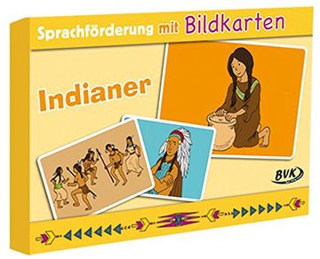 portada Sprachförderung mit Bildkarten "Indianer" (in German)