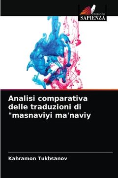 portada Analisi comparativa delle traduzioni di "masnaviyi ma'naviy (en Italiano)