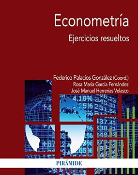 portada Econometría: Ejercicios Resueltos (Economía y Empresa)