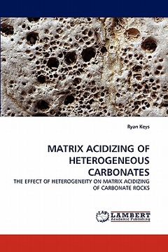 portada matrix acidizing of heterogeneous carbonates (in English)