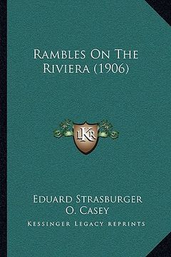 portada rambles on the riviera (1906) (en Inglés)