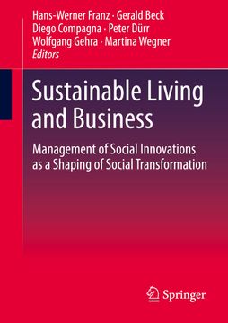portada Sustainable Living and Business: Management of Social Innovations as a Shaping of Social Transformation (en Inglés)