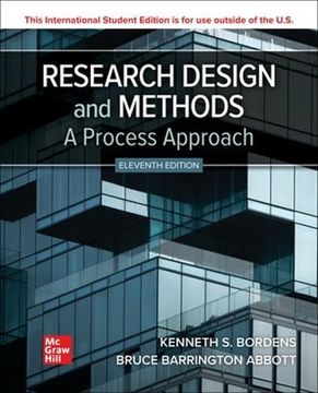 portada Ise Research Design and Methods: A Process Approach (en Inglés)