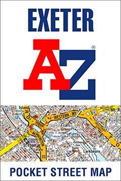 portada Exeter A-Z Pocket Street Map (en Inglés)