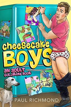 portada Cheesecake Boys - An Adult Coloring Book (en Inglés)