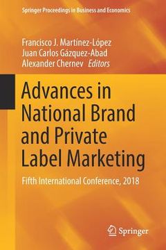 portada Advances in National Brand and Private Label Marketing: Fifth International Conference, 2018 (in English)