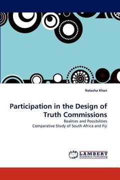 portada participation in the design of truth commissions (en Inglés)