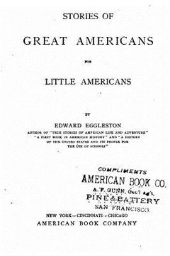 portada Stories of Great Americans for Little Americans, Second Reader Grade (en Inglés)