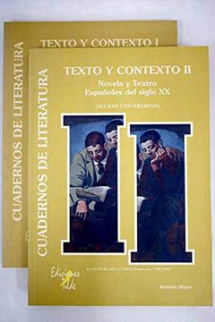 portada Texto y contexto: poesia del sigloxx Valencia