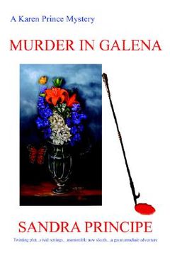 portada murder in galena (in English)