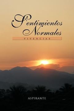 portada Sentimientos Normales: Vivencias (in Spanish)