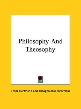 portada philosophy and theosophy (en Inglés)