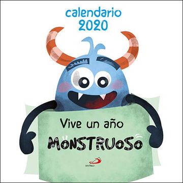 portada Calendario de Pared Vive un año Monstruoso 2020 (in Spanish)
