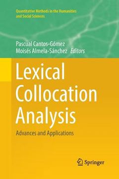 portada Lexical Collocation Analysis: Advances and Applications (in English)