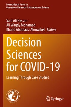 portada Decision Sciences for Covid-19: Learning Through Case Studies (en Inglés)