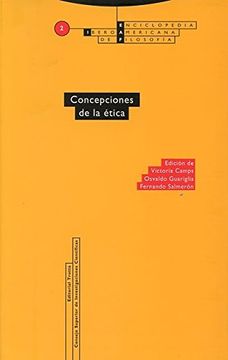 portada Concepciones de la Etica (in Spanish)