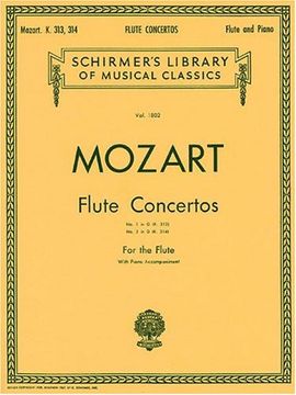 portada flute concertos (en Inglés)