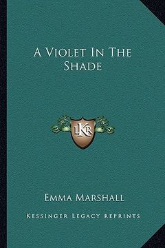portada a violet in the shade (en Inglés)