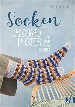 portada Socken mit Jacquard-Muster: Ganz Leicht Selbst Gestrickt (in German)