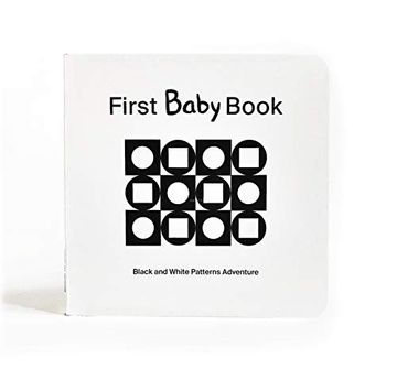 portada First Baby Book: Black and White Patterns Adventure (in English)