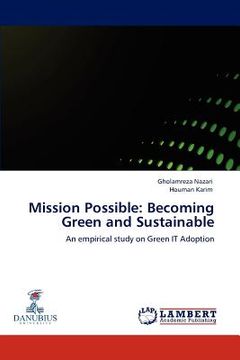 portada mission possible: becoming green and sustainable (en Inglés)