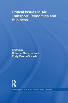 portada Critical Issues in Air Transport Economics and Business (en Inglés)