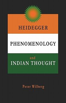 portada heidegger, phenomenology and indian thought (en Inglés)