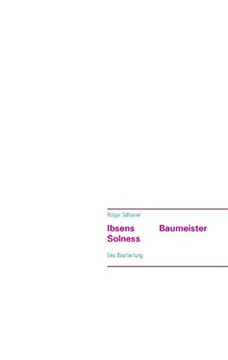 portada Ibsens Baumeister Solness (German Edition)