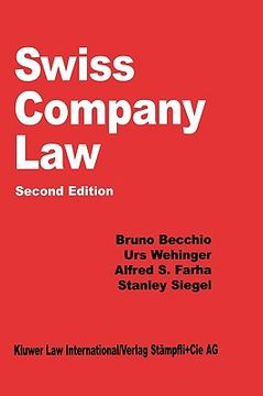 portada swiss company law, 2e (en Inglés)