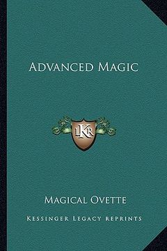 portada advanced magic (en Inglés)