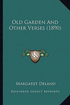 portada old garden and other verses (1890)