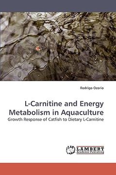 portada l-carnitine and energy metabolism in aquaculture (en Inglés)
