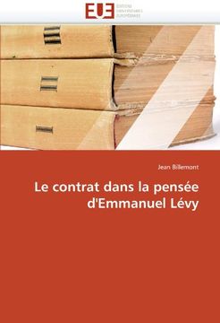 portada Le Contrat Dans La Pensee D'Emmanuel Levy