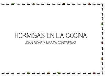 portada Hormigas en la Cocina (in Spanish)
