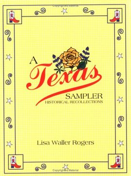 portada A Texas Sampler: Historical Recollections 