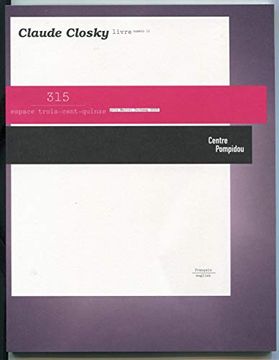 portada Claude Closky: Edition Bilingue Français-Anglais