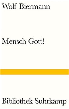 portada Mensch Gott! (Bibliothek Suhrkamp) (in German)