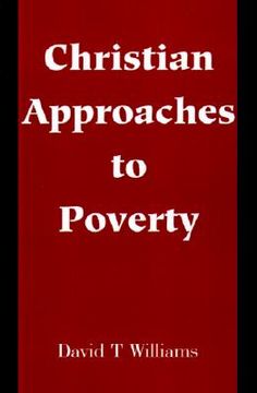 portada christian approaches to poverty (en Inglés)
