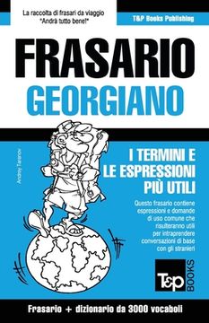 portada Frasario Italiano-Georgiano e vocabolario tematico da 3000 vocaboli (en Italiano)