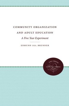portada Community Organization and Adult Education: A Five Year Experiment