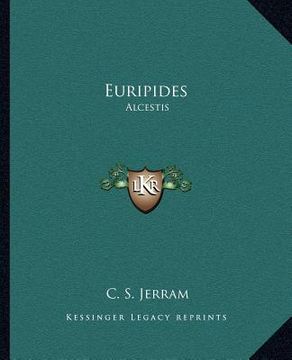 portada euripides: alcestis (en Inglés)