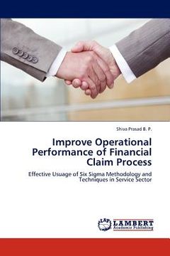 portada improve operational performance of financial claim process (en Inglés)