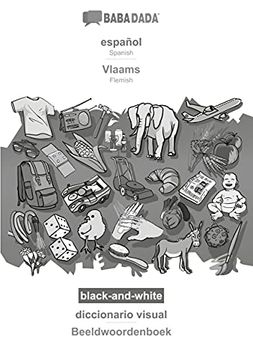 portada Babadada Black-And-White, Español - Vlaams, Diccionario Visual - Beeldwoordenboek: Spanish - Flemish, Visual Dictionary