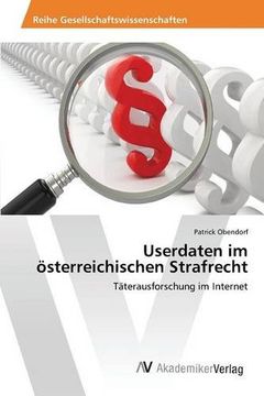 portada Userdaten im österreichischen Strafrecht (German Edition)